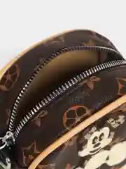 Коричневый сумочка "Микки Маус"