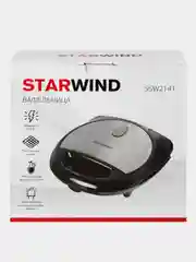 Вафельница Starwind SSW2141, черный, 750 Вт