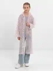 Красный дождевик плащ детский