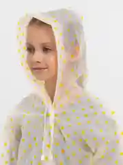 Желтый дождевик плащ детский