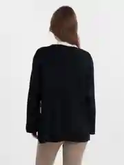 Черный женский кардиган