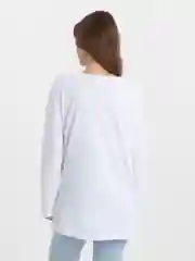 Бежевый лонгслив женский, с разрезом