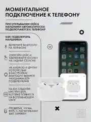 Наушники беспроводные A.PODS PRO 2 с шумоподавлением спортивные