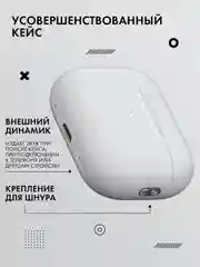 Наушники беспроводные A.PODS PRO 2 с шумоподавлением спортивные