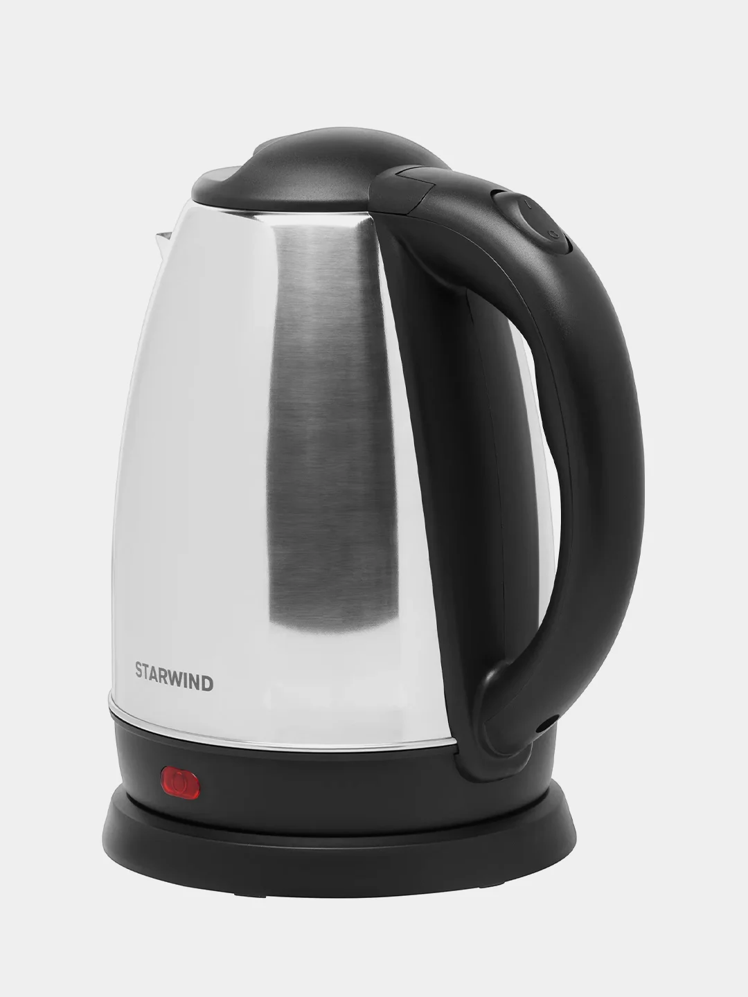 Чайник Starwind SKS1053 серебристый/черный, 1.8 л, 1500 Вт