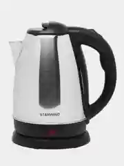 Чайник Starwind SKS1053 серебристый/черный, 1.8 л, 1500 Вт