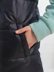 Мятный костюм, комплект тройка: жилетка, толстовка и джоггеры