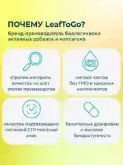 Мультивитамины для детей LeafToGo, 60 мармеладных пастилок