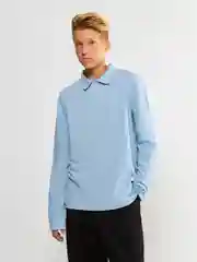 Футболка-поло ACOOLA для подростков Rojer teen светло-голубой