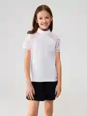 Блузка детская для девочек ACOOLA Fatima, белый, хлопок
