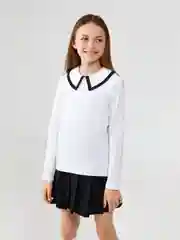 Блузка детская ACOOLA Arabella, для девочек, молочный