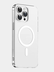 Чехол для iPhone Keephone on-Yellowing с Mag Safe, Прозрачный чехол айфон
