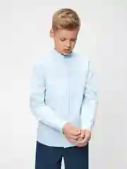 Рубашка детская ACOOLA Okomir, для мальчиков, голубой