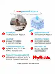 Подгузники-трусики MyKiddo Elite Kids XL, для детей, ультратонкие, 12-20 кг, 34 штуки
