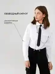 Блузка детская ACOOLA Fizra, для девочек, белый