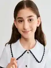 Блузка детская ACOOLA Bittу, для девочек, белый