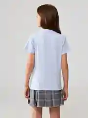 Блузка детская ACOOLA Melissa, для девочек, голубой