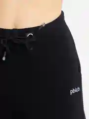 Черный женские спортивные брюки