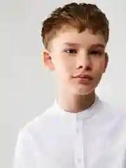 Рубашка детская ACOOLA Okomir, для мальчиков, белый