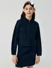 Куртка детская ACOOLA Melania, для девочек, темно-синий