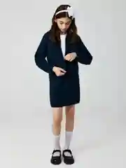 Куртка детская ACOOLA Melania, для девочек, темно-синий