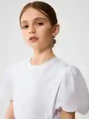Блузка детская для девочек ACOOLA Pandora, белоснежный, хлопок