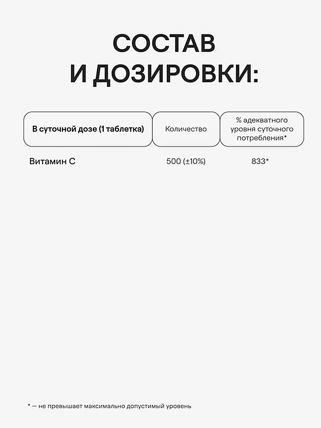 БАД к пище 4fresh Витамин С, Аскорбат натрия 500 мг, 90 штук