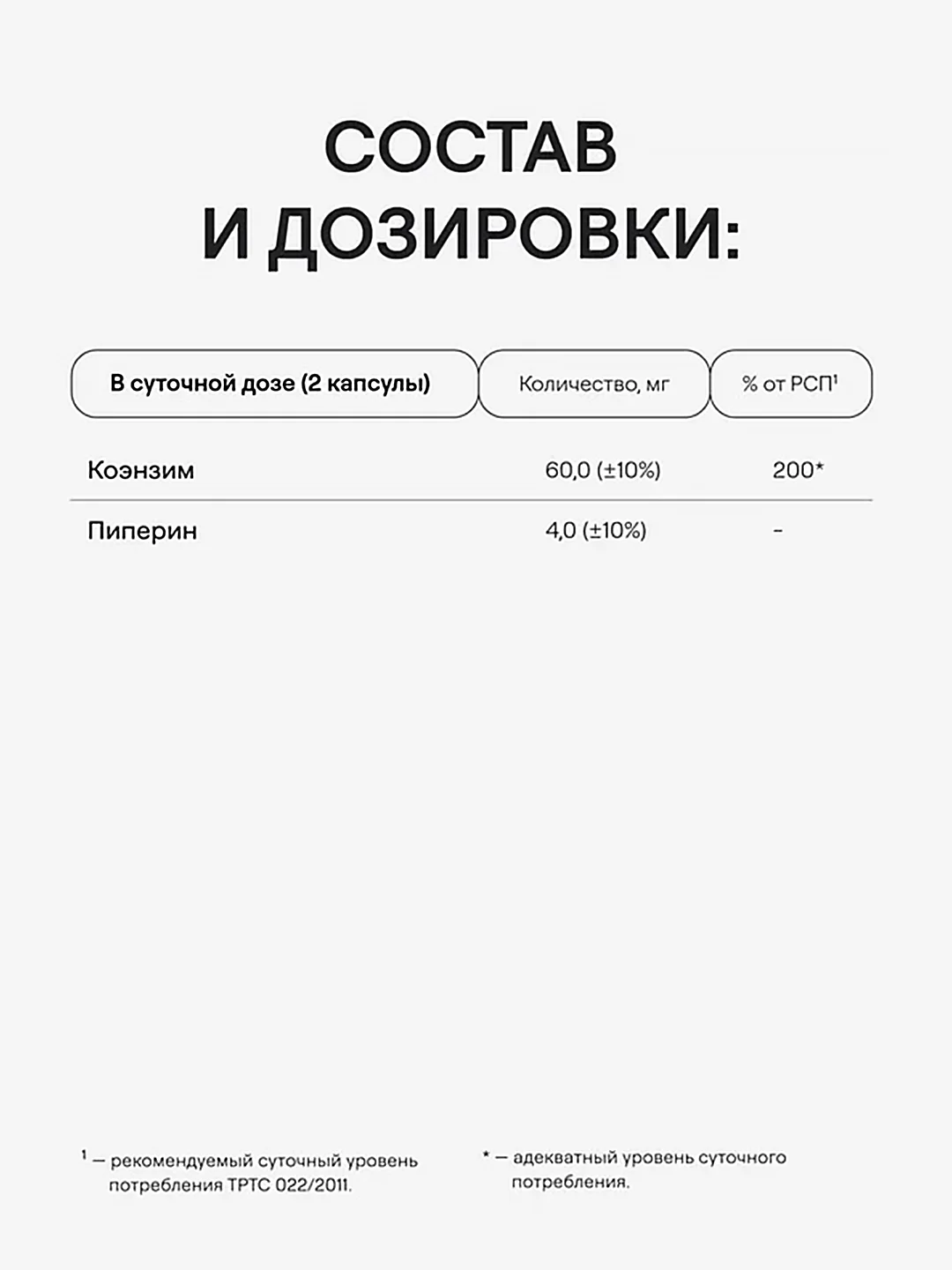 БАД к пище 4fresh Коэнзим Q-10, плюс, 60 капсул