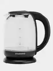 Чайник Starwind SKS4517, 1.7л, 2200Вт, черный