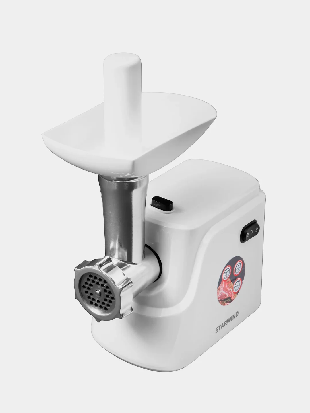 Мясорубка Starwind SMG3120, 1500Вт, белый