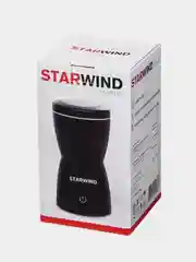 Кофемолка Starwind SGP8426, 200Вт, ротационный нож, 80г, черный