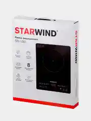 Плита индукционная Starwind STI-1001, черный, стеклокерамика, настольная