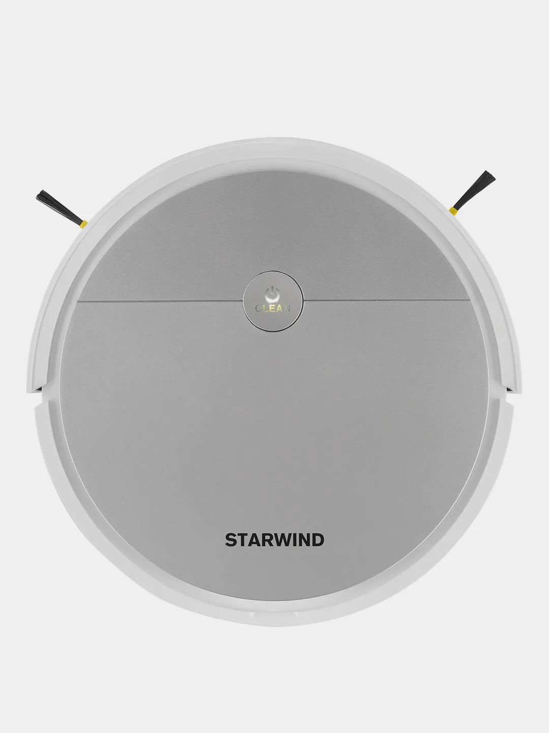 Пылесос-робот Starwind SRV4570, 15Вт, серебристый/белый