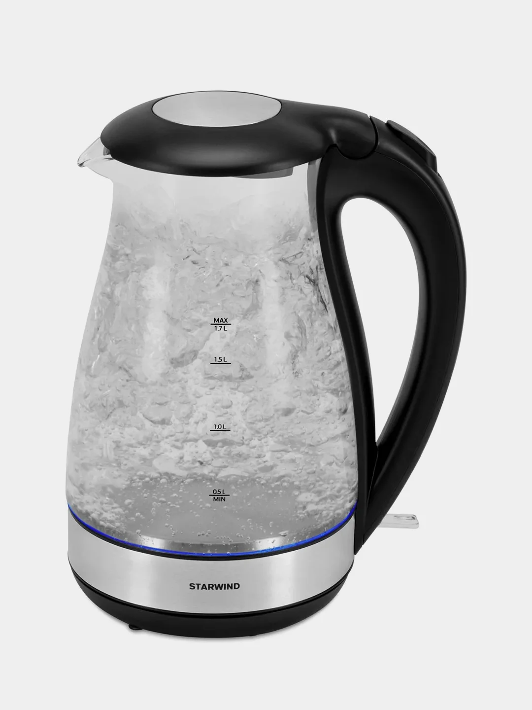 Чайник Starwind SKP3039, 1.7л, 2200Вт, черный