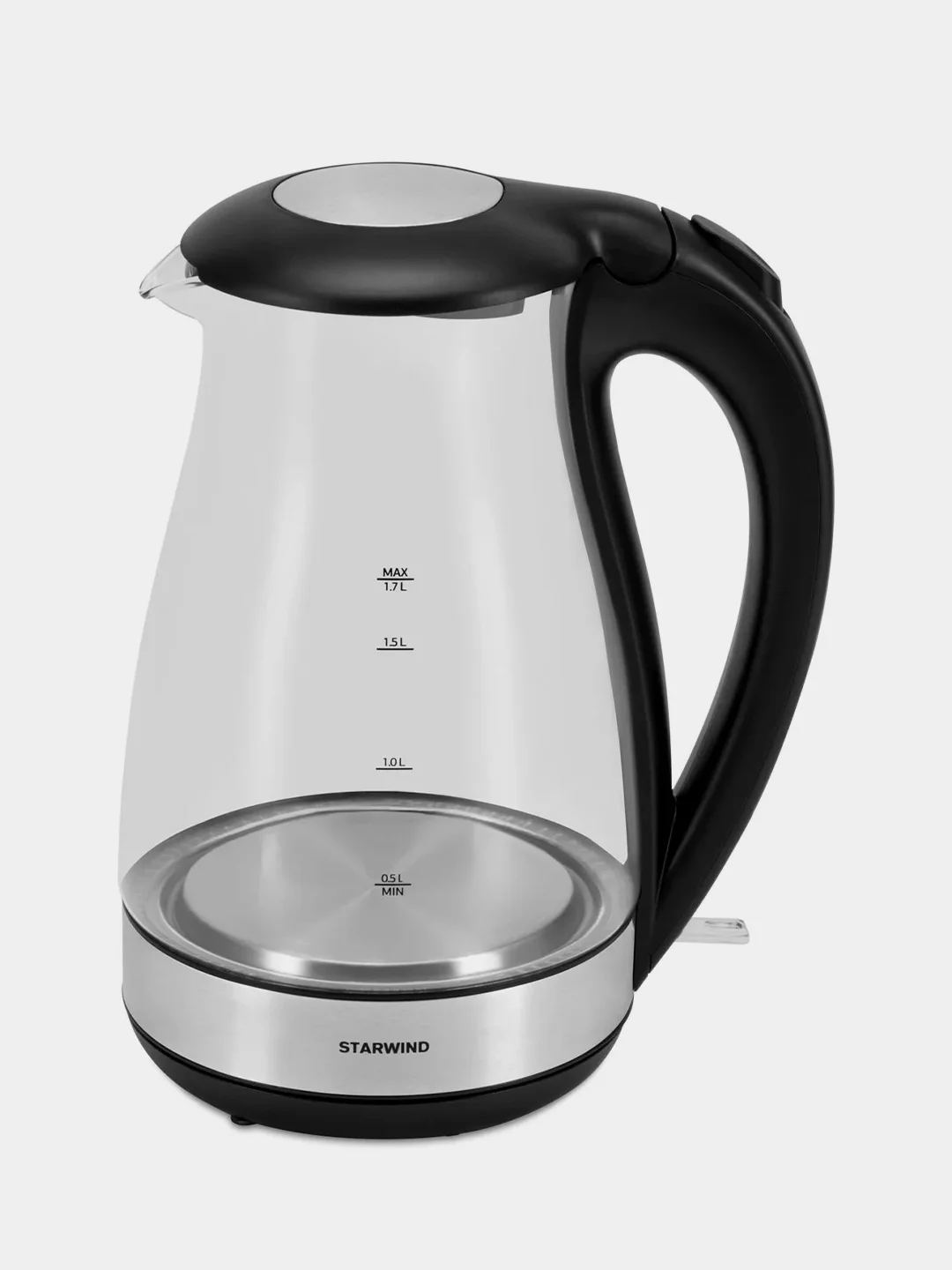 Чайник Starwind SKP3039, 1.7л, 2200Вт, черный