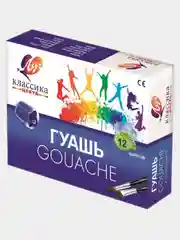 Бирюзовый гуашь Луч "Классика" 6, 9, 12,16, 24цв. баночки 20мл