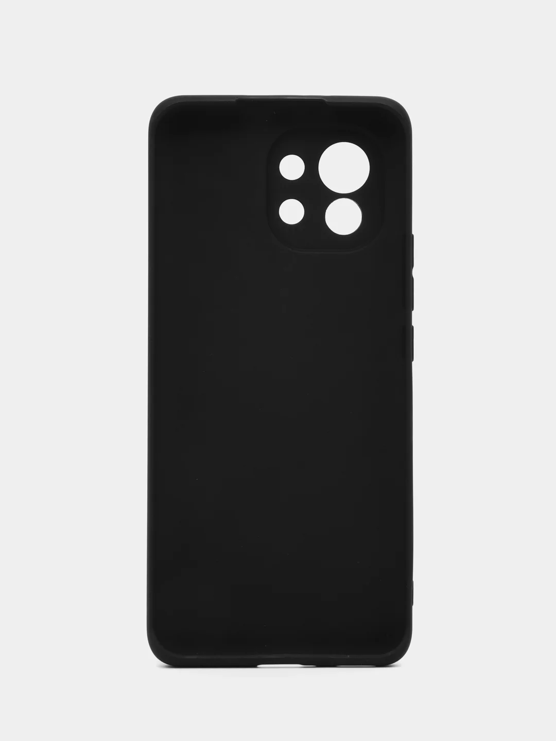 Чехол силиконовый Xiaomi Mi  11 матовый с защитой камеры
