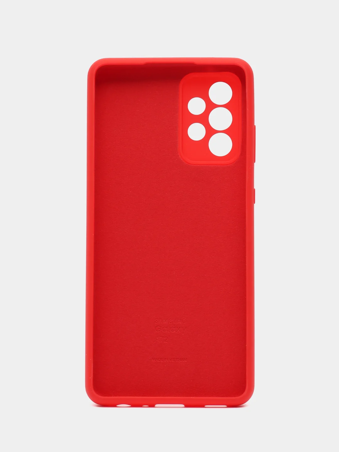 Красный чехол SILICONE COVER для Samsung A72
