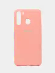 Розовый чехол SILICONE COVER для Samsung A21