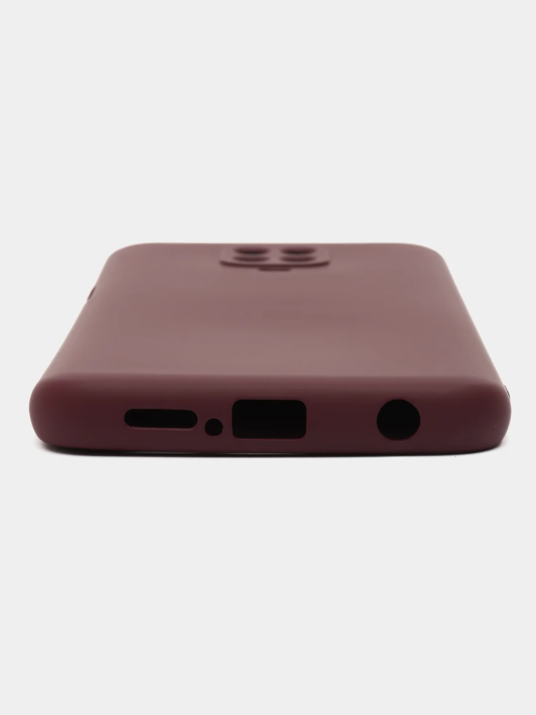 Бордовый чехол SILICONE COVER для Xiaomi redmi 9 PRO