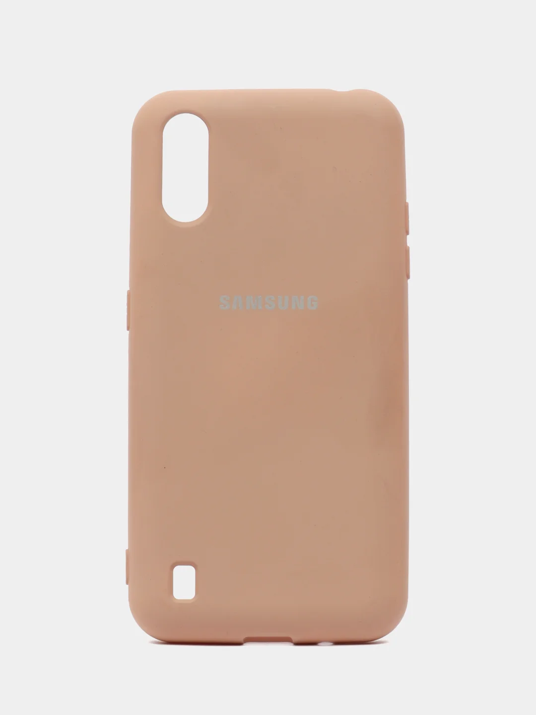 Бежевый чехол SILICONE COVER для Samsung A01 / M01