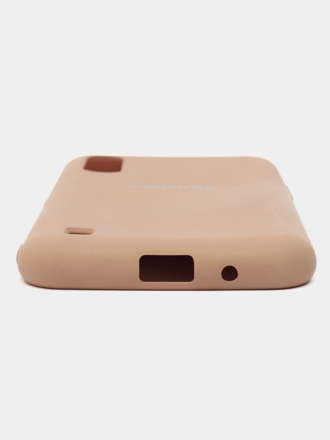 Бежевый чехол SILICONE COVER для Samsung A01 / M01
