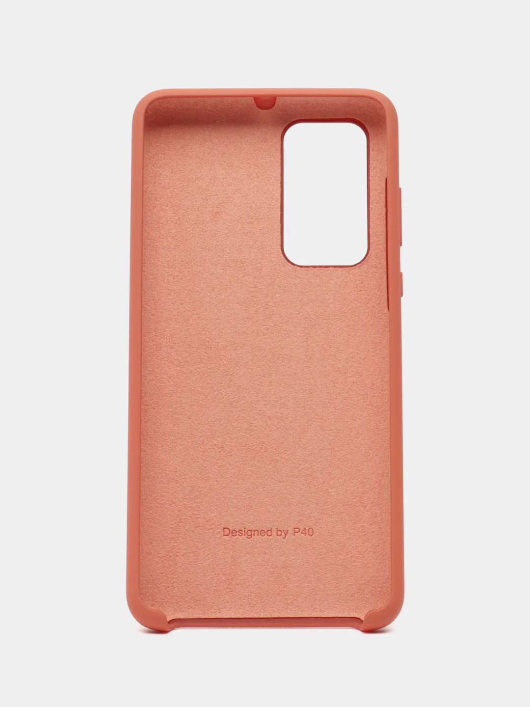 Коралловый меланж чехол SILICONE COVER для Huawei P40
