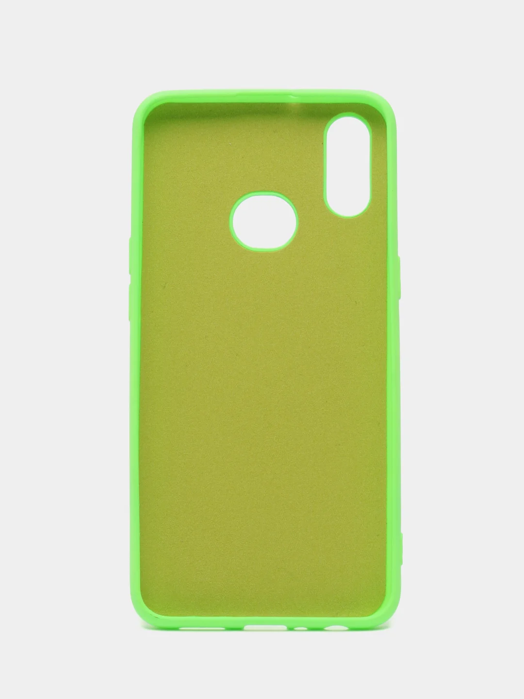 Салатовый чехол SILICONE COVER для Samsung A10s