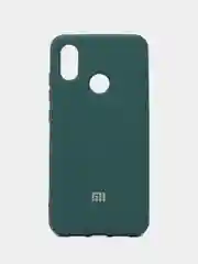 Зеленый чехол SILICONE COVER для Xiaomi redmi 8