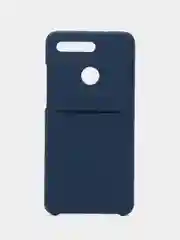 Синий чехол с отделением для карты Honor View 20