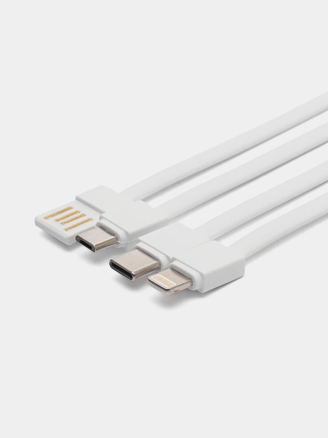 Белый power bank, внешний аккумулятор с быстрой зарядкой