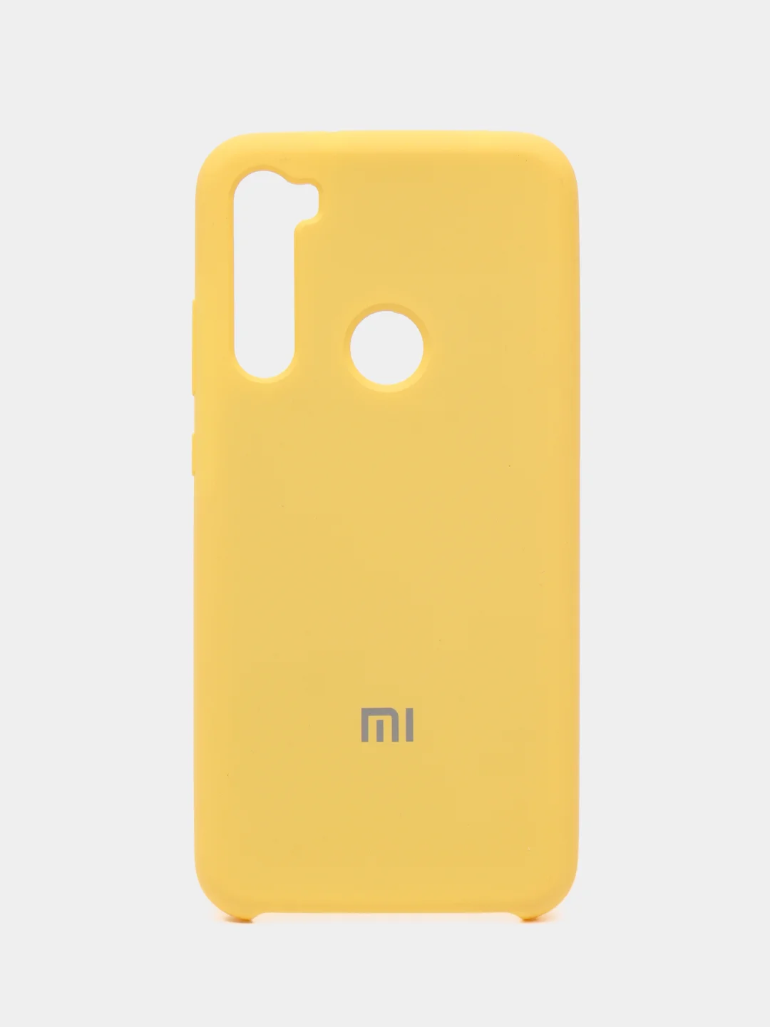 Желтый чехол SILICONE COVER для Xiaomi redmi Note8