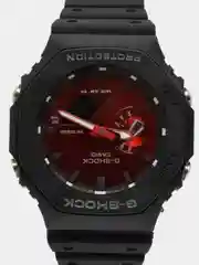Багровый наручные военные часы G-Shock, электронные, мужские