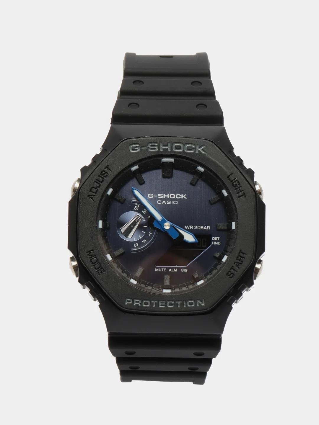 Индиго наручные военные часы G-Shock, электронные, мужские